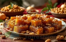 باسلوق یلدایی: شیرینی‌ای که آرزوی شیرینی را به ارمغان می‌آورد