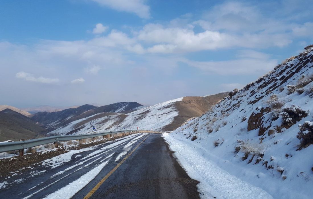 طبیعت برفی تفرش