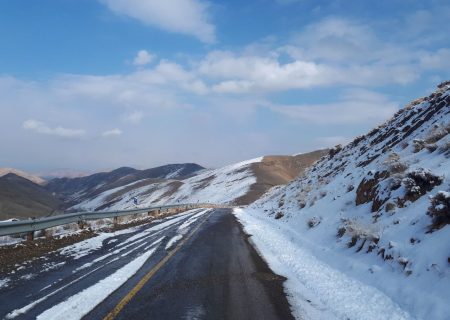 طبیعت برفی تفرش